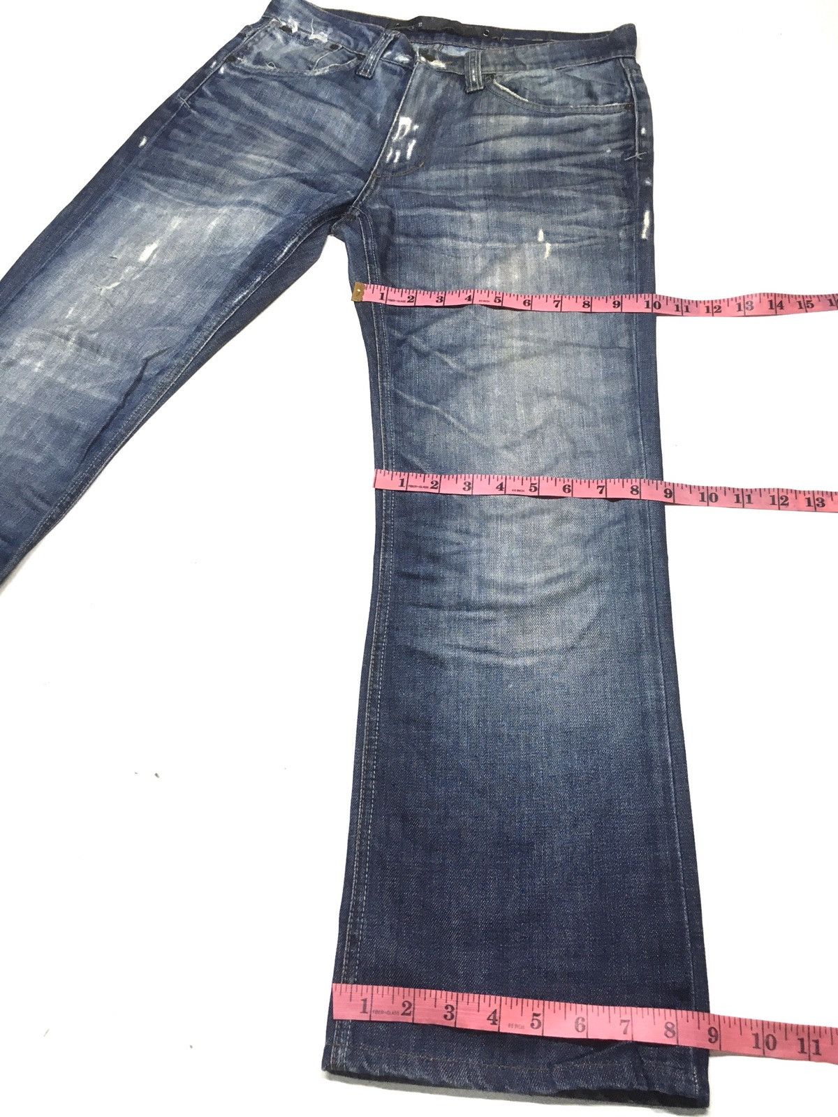 Joe's Joe’s distressed blue denim Size US 31 - 4 Thumbnail