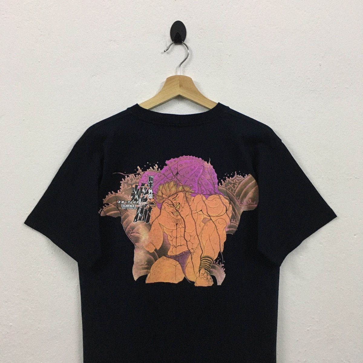 Anime × Cartoon Network × Japanese Brand Baki The Grappler Hanayama Kaoru Side MangaZERO promo shirt Size US M / EU 48-50 / 2 - 6 Thumbnail
