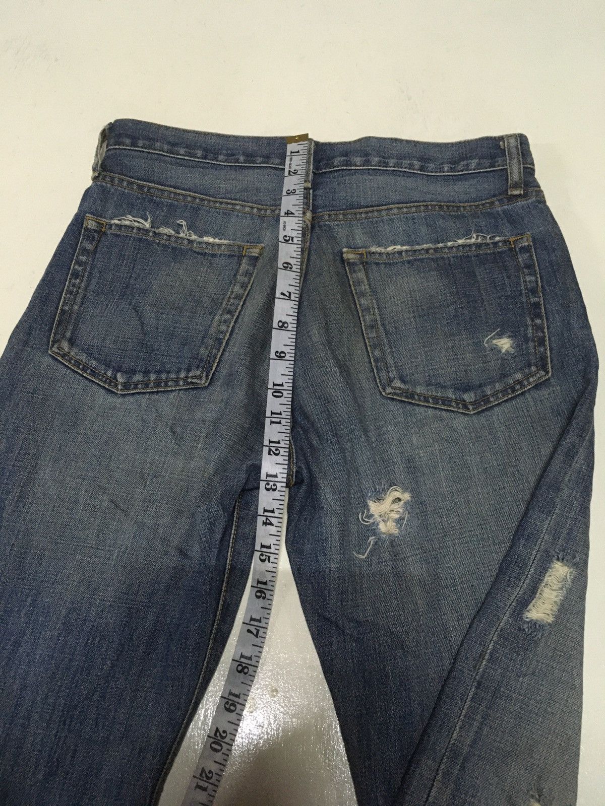 Uniqlo × Vintage Vintage uniqlo distressed jeans Size US 30 / EU 46 - 5 Thumbnail