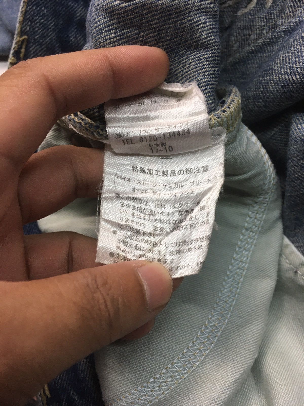 Japanese Brand × Vintage Vintage Lois crayon embroidery distressed denim japan Size US 31 - 21 Thumbnail