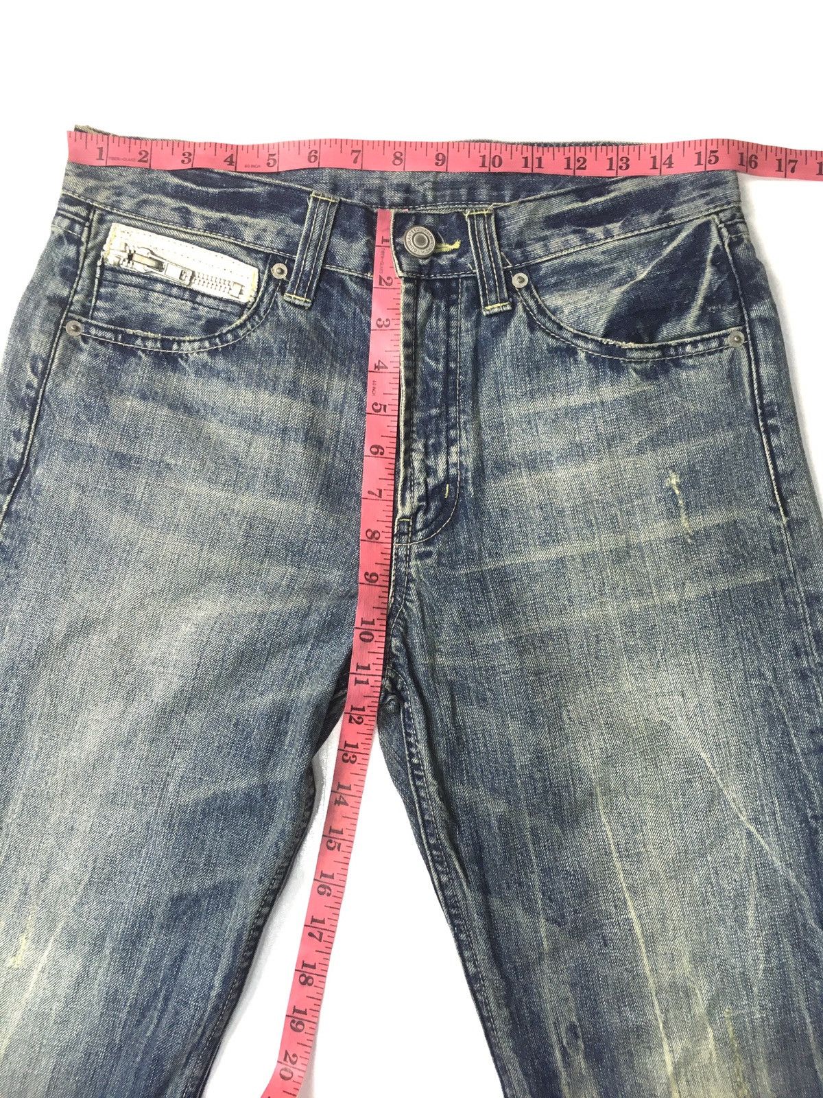 Japanese Brand × Vintage Hight quality guaranteed distressed denim japan Size US 31 - 3 Thumbnail