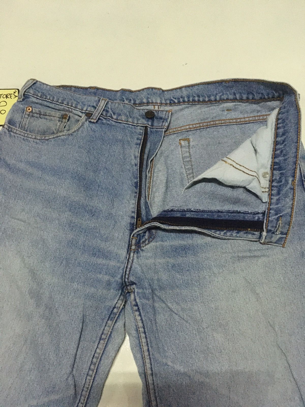 Levi's × Vintage Vintage 80s Levi's 515-0217 wash Distressed denim Size US 37 - 5 Thumbnail