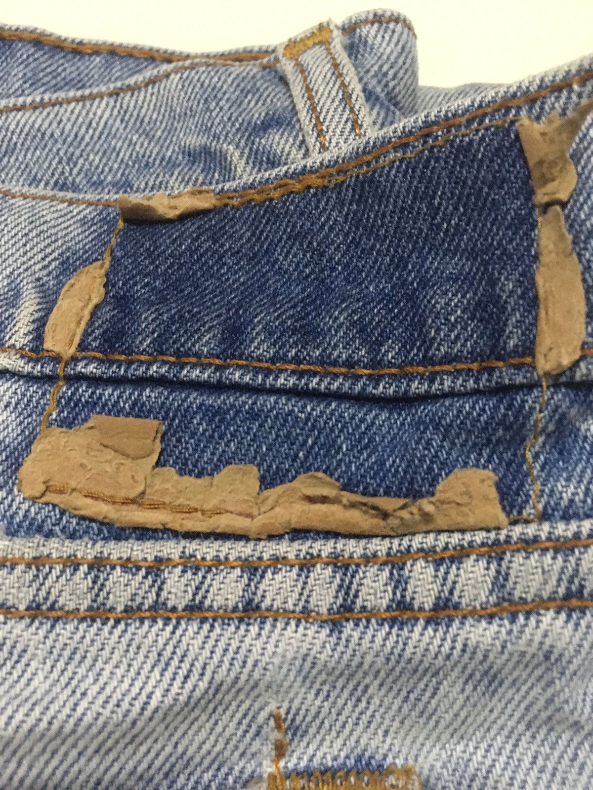 Levi's × Vintage Vintage 80s Levi's 515-0217 wash Distressed denim Size US 37 - 10 Thumbnail