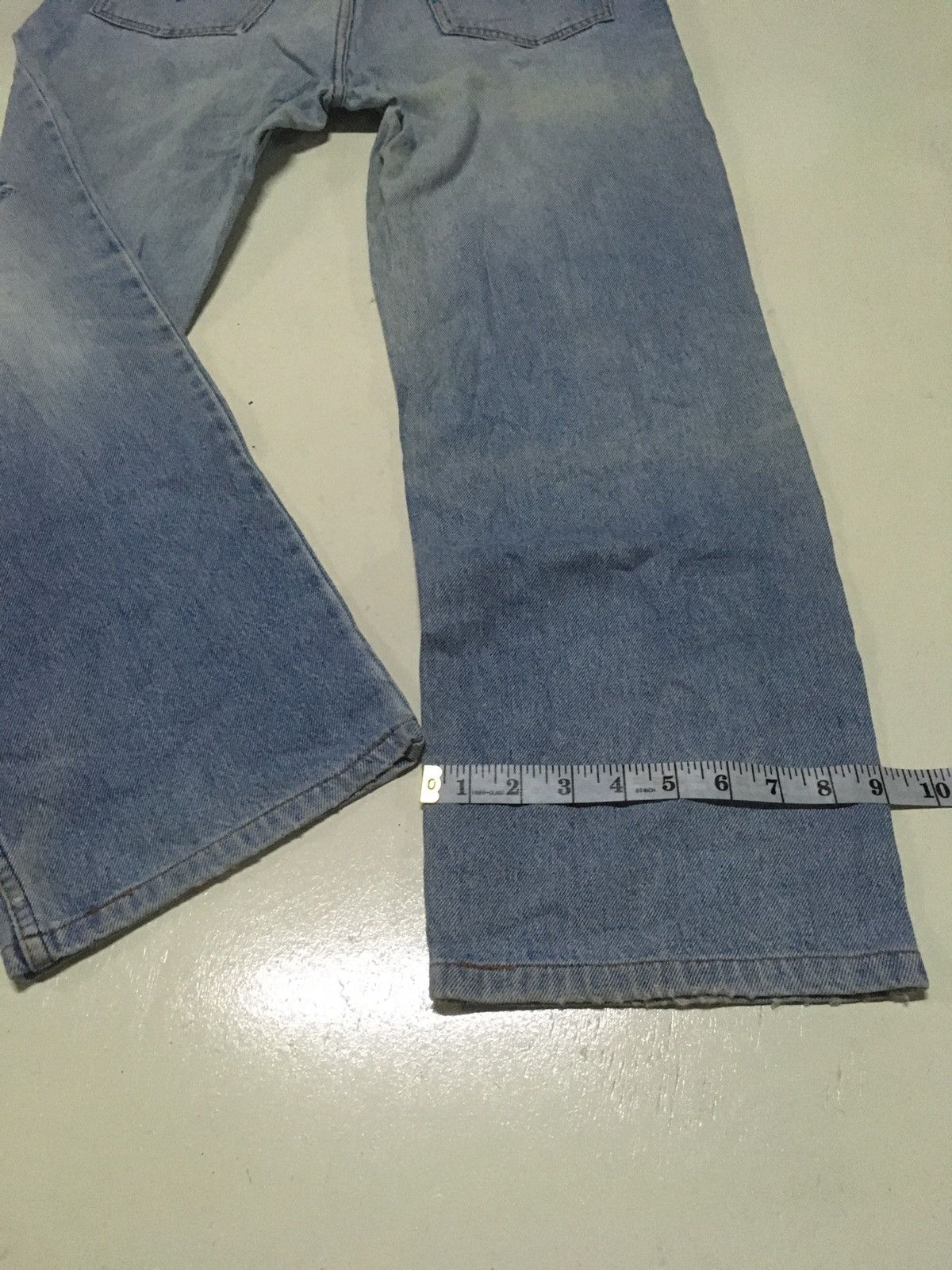 Levi's × Vintage Vintage 80s Levi's 515-0217 wash Distressed denim Size US 37 - 6 Thumbnail