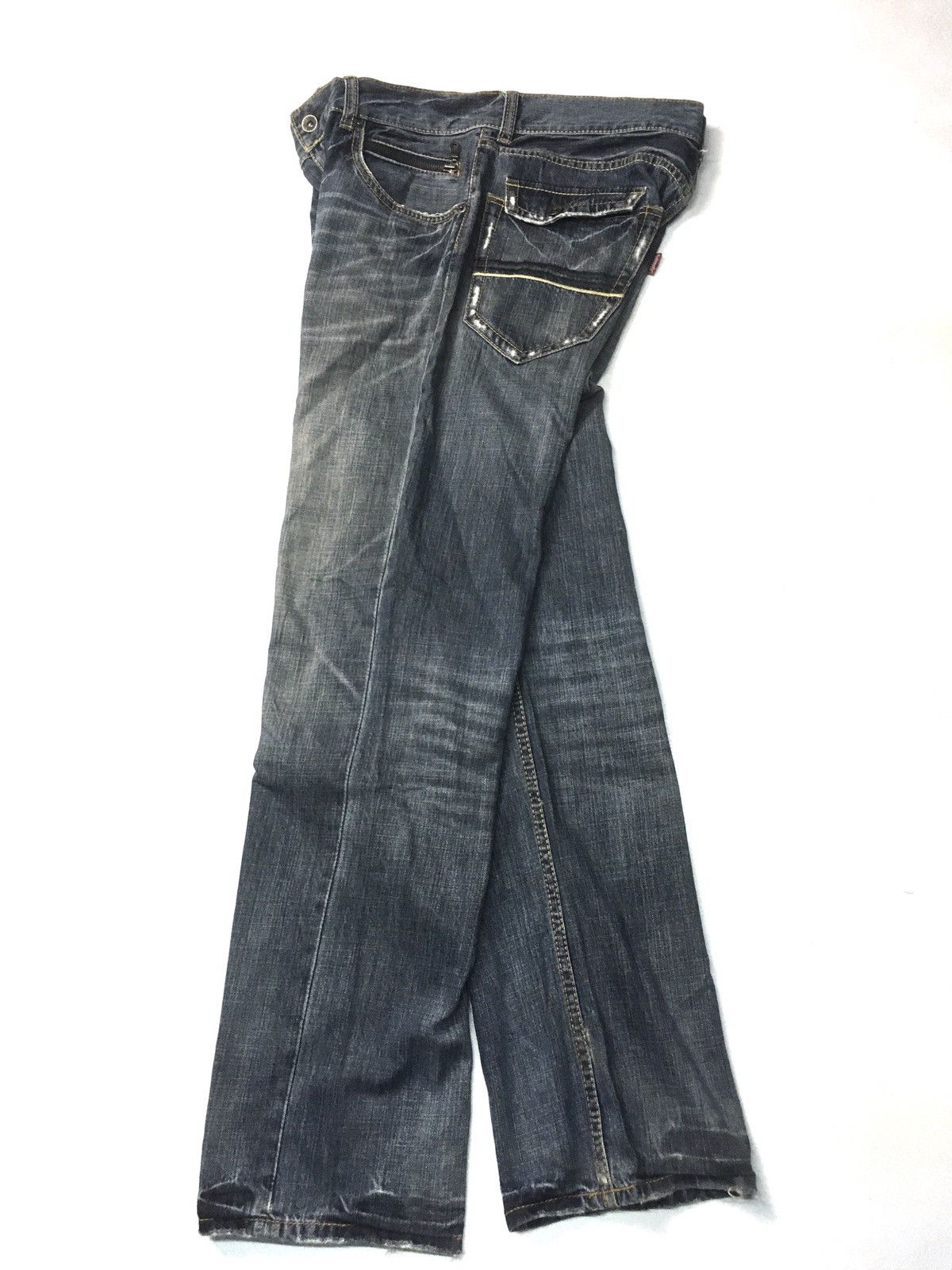 Japanese Brand × Vintage Vintage alphasophy distressed denim japan Size US 33 - 6 Thumbnail