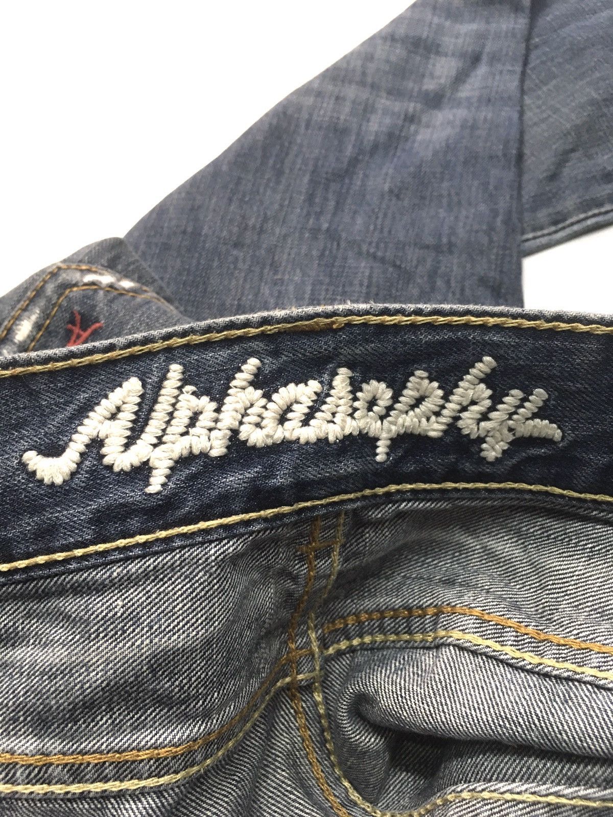 Japanese Brand × Vintage Vintage alphasophy distressed denim japan Size US 33 - 14 Thumbnail