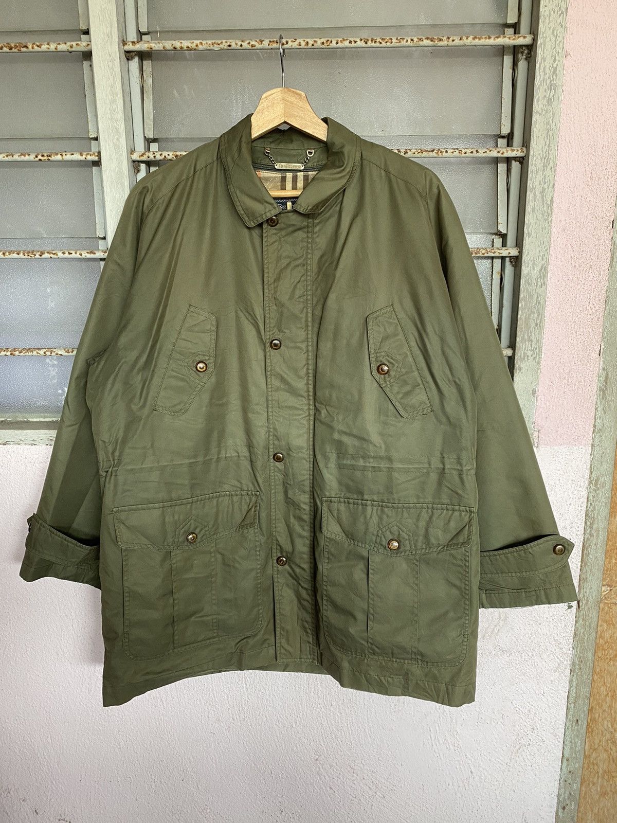 Burberry Vintage Burberry Nova Check Jacket Size US L / EU 52-54 / 3 - 6 Thumbnail