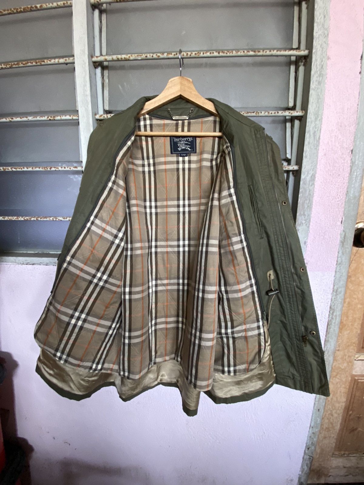 Burberry Vintage Burberry Nova Check Jacket Size US L / EU 52-54 / 3 - 7 Thumbnail
