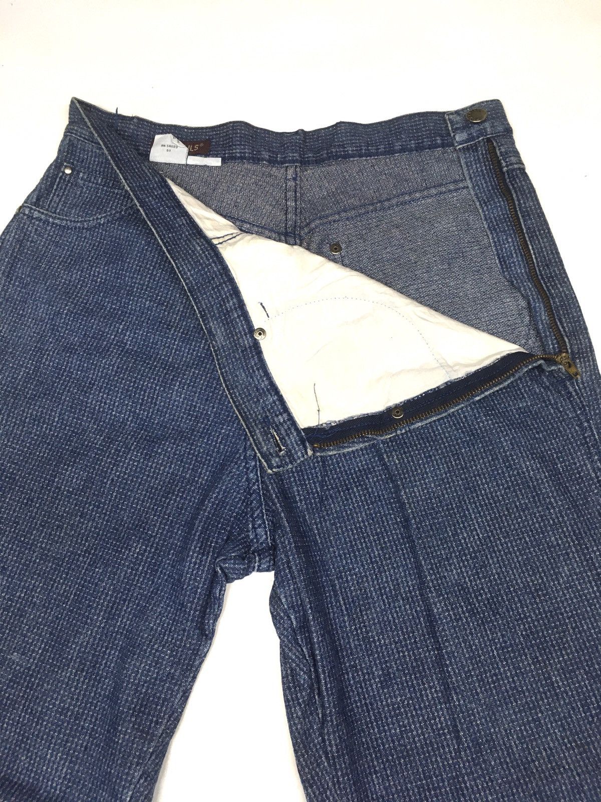 Japanese Brand × Vintage Vintage foxtals side jipper baggy denim Size US 30 / EU 46 - 5 Thumbnail