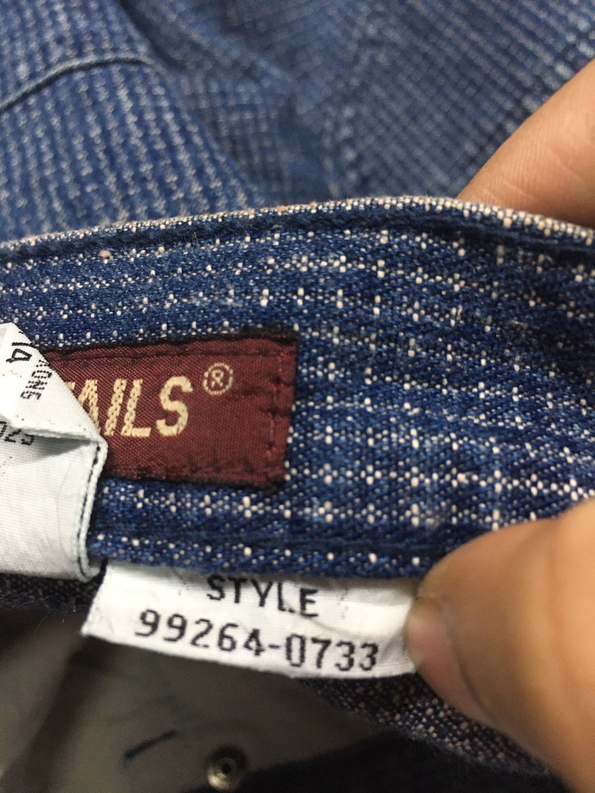 Japanese Brand × Vintage Vintage foxtals side jipper baggy denim Size US 30 / EU 46 - 11 Thumbnail