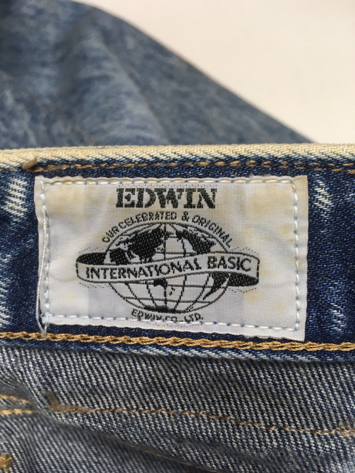 Edwin × Vintage Vintage Edwin acid wash denim Size US 31 - 13 Thumbnail