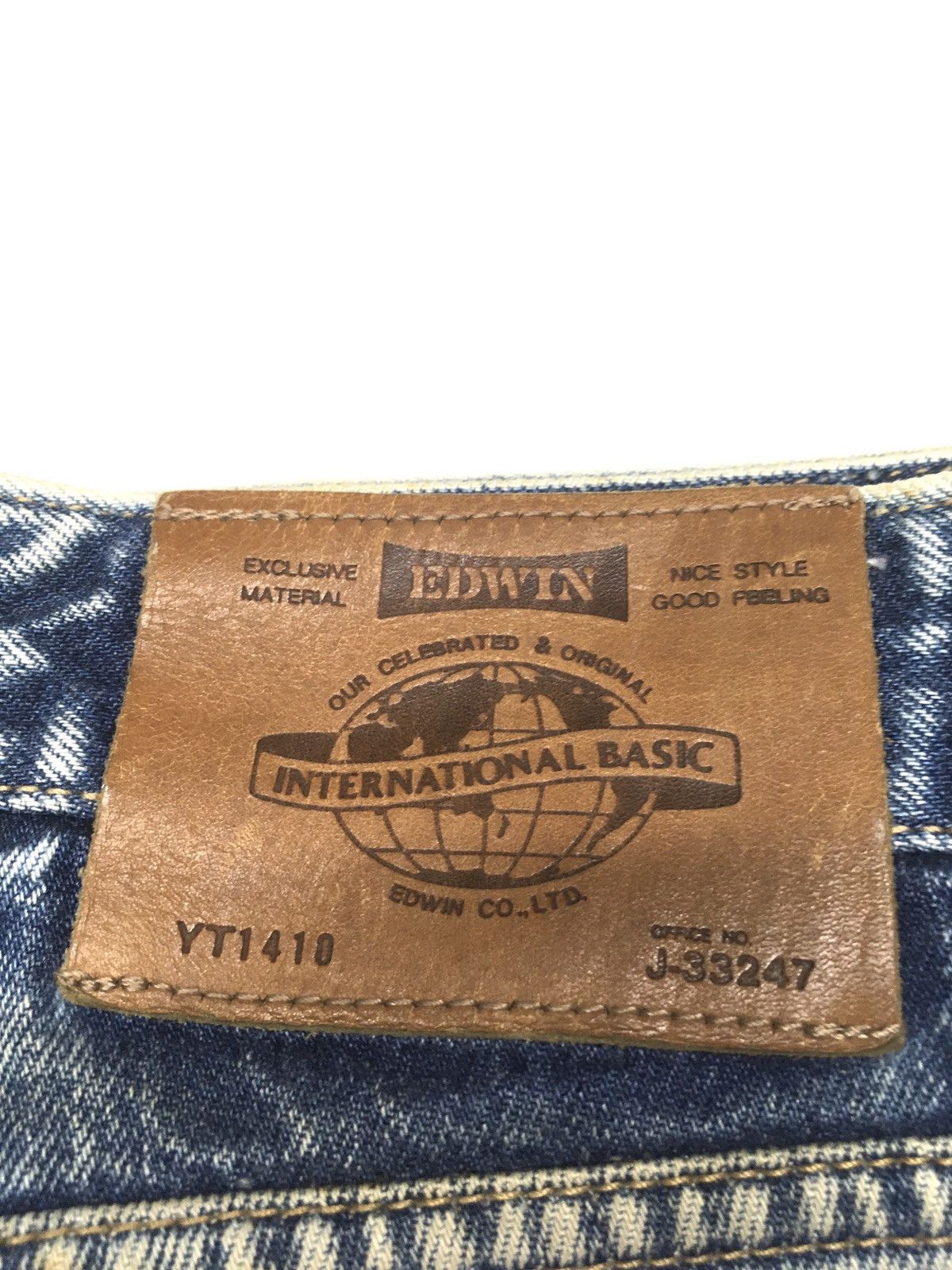 Edwin × Vintage Vintage Edwin acid wash denim Size US 31 - 14 Thumbnail