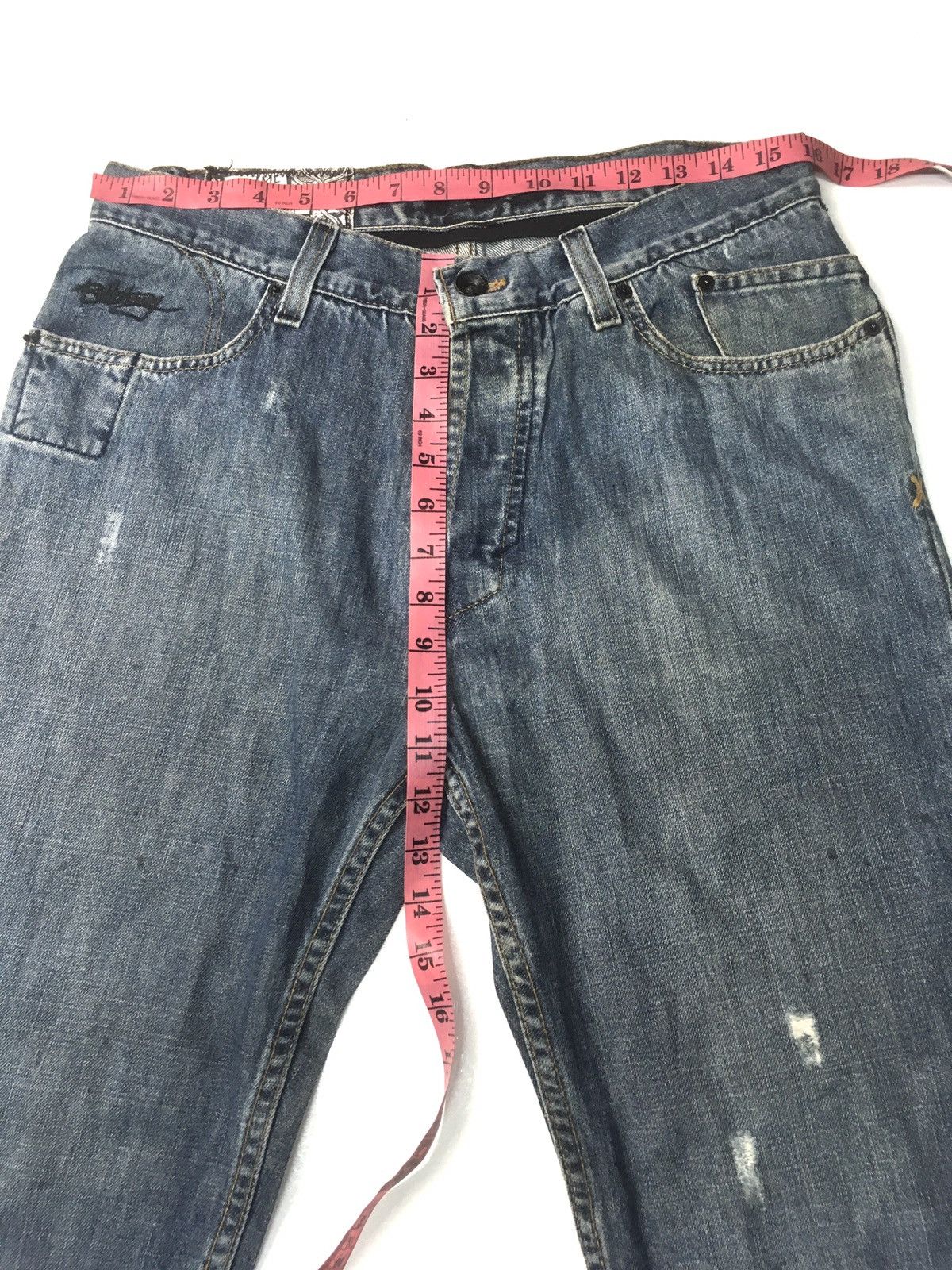 Billabong × Vintage Rare🔥Vintage billabong distresed denim made in Canada Size US 32 / EU 48 - 3 Thumbnail