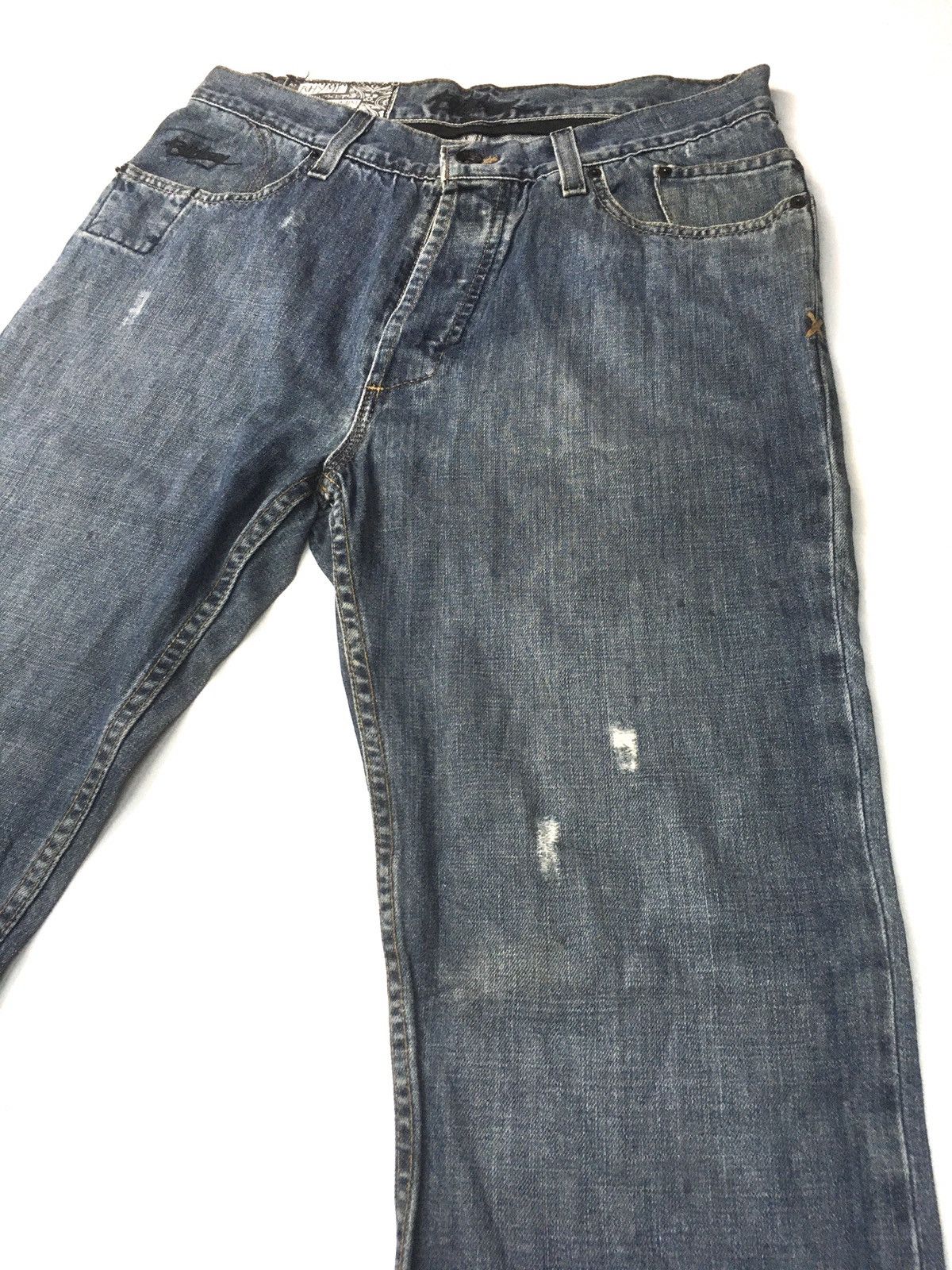Billabong × Vintage Rare🔥Vintage billabong distresed denim made in Canada Size US 32 / EU 48 - 9 Thumbnail