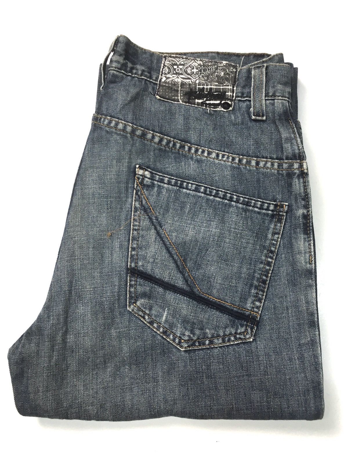 Billabong × Vintage Rare🔥Vintage billabong distresed denim made in Canada Size US 32 / EU 48 - 1 Thumbnail
