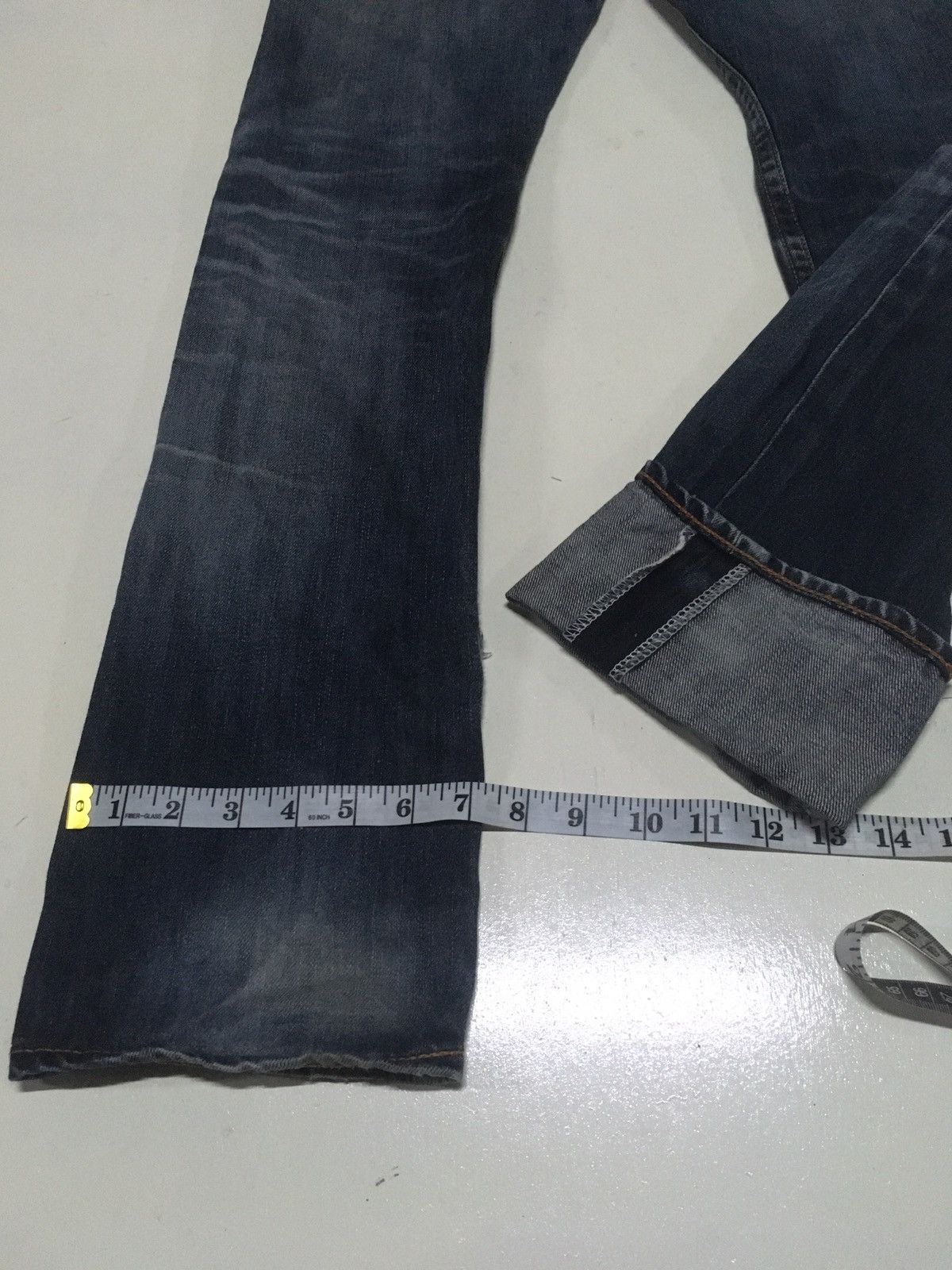 Japanese Brand × Vintage Vintage back number distressed jeans japan Size US 32 / EU 48 - 7 Thumbnail