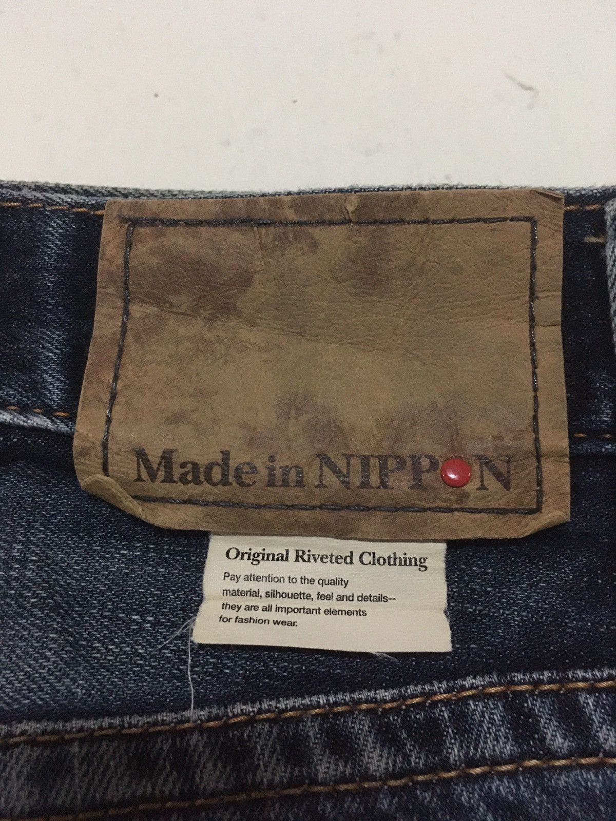 Japanese Brand × Vintage Vintage back number distressed jeans japan Size US 32 / EU 48 - 16 Thumbnail