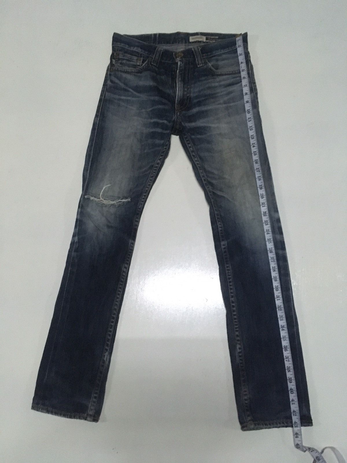 Japanese Brand × Vintage Vintage back number distressed jeans japan Size US 32 / EU 48 - 2 Thumbnail