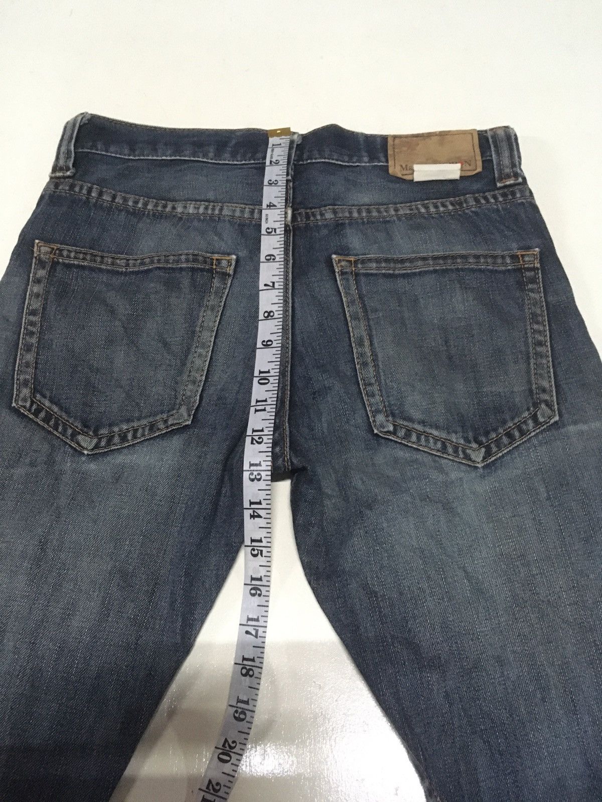 Japanese Brand × Vintage Vintage back number distressed jeans japan Size US 32 / EU 48 - 5 Thumbnail
