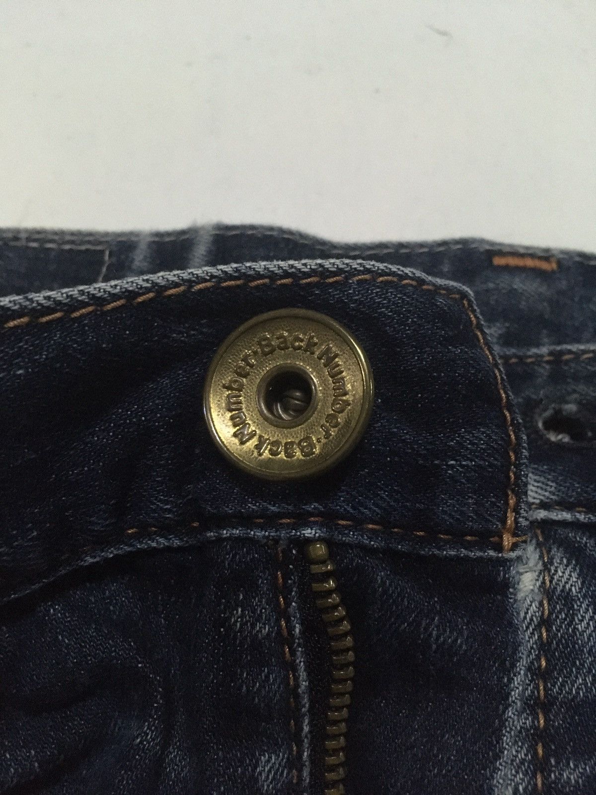 Japanese Brand × Vintage Vintage back number distressed jeans japan Size US 32 / EU 48 - 9 Thumbnail