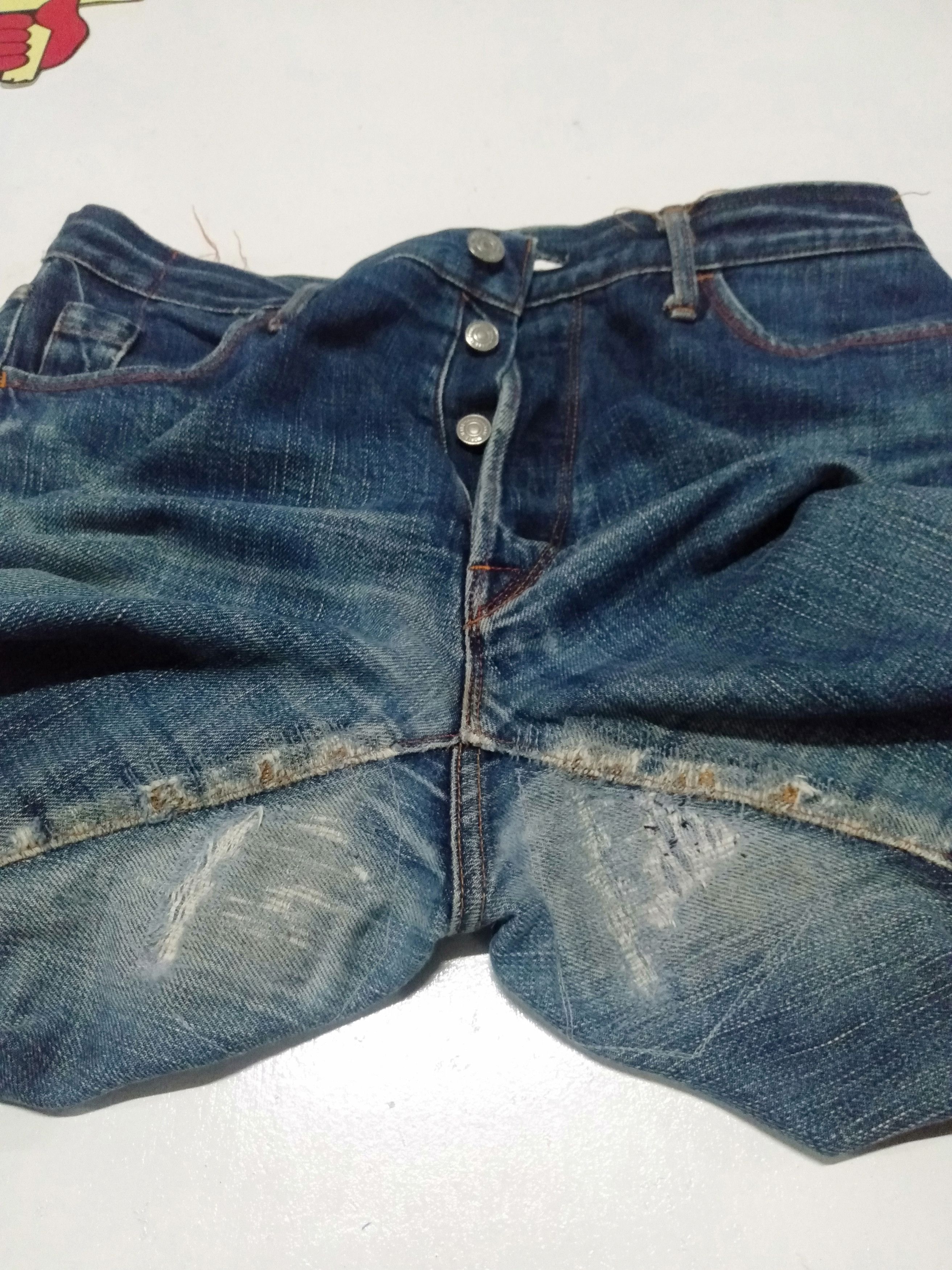 Hiroshi Kato × KATO vintage kato tol project distressed selvedge denim Japan🇯🇵 Size US 30 / EU 46 - 7 Thumbnail