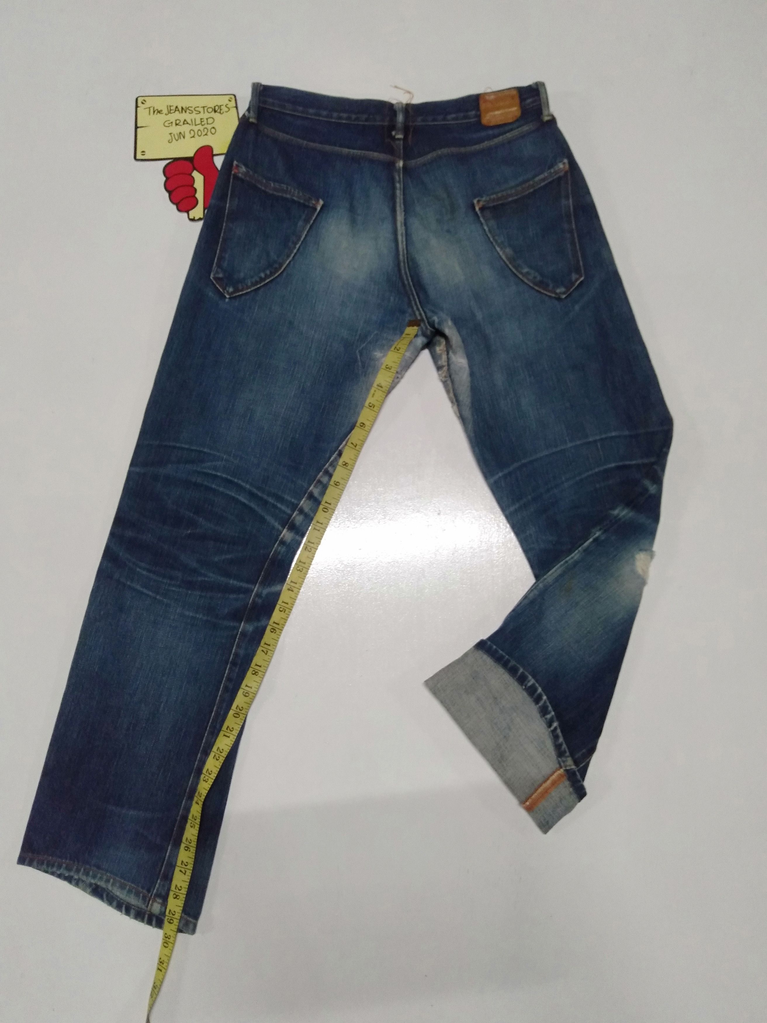 Hiroshi Kato × KATO vintage kato tol project distressed selvedge denim Japan🇯🇵 Size US 30 / EU 46 - 2 Thumbnail