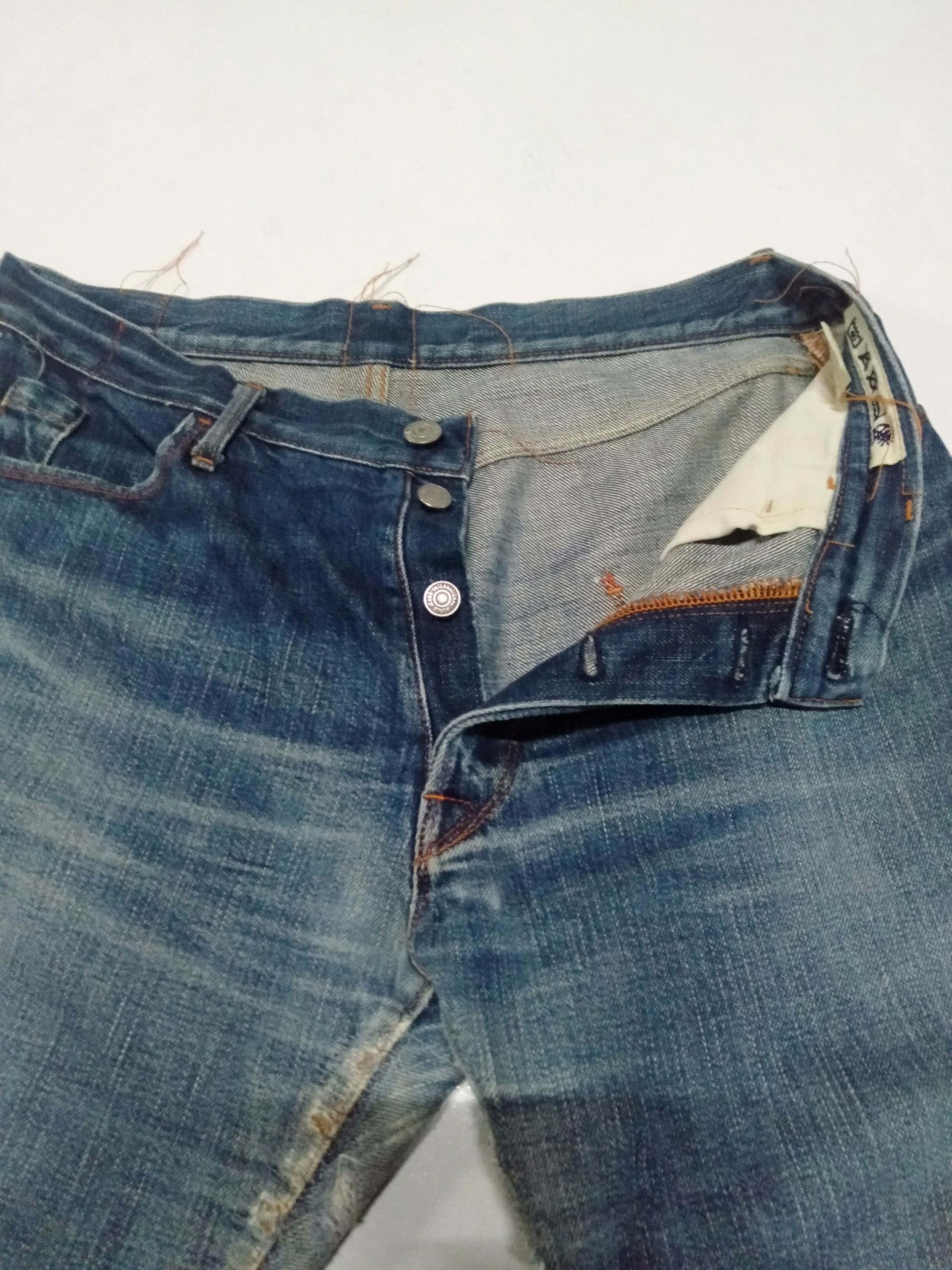 Hiroshi Kato × KATO vintage kato tol project distressed selvedge denim Japan🇯🇵 Size US 30 / EU 46 - 5 Thumbnail