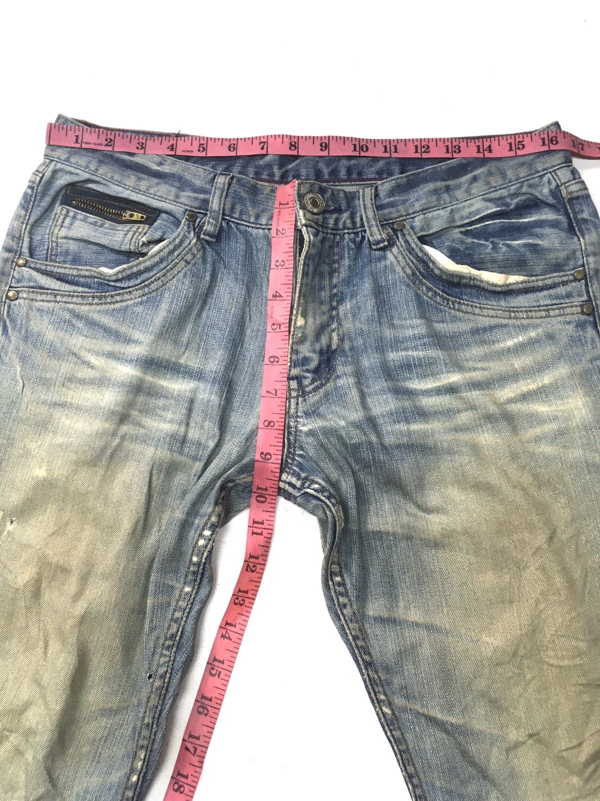 Japanese Brand × Vintage Vintage tk mixpice distressed denim japan Size US 33 - 4 Thumbnail