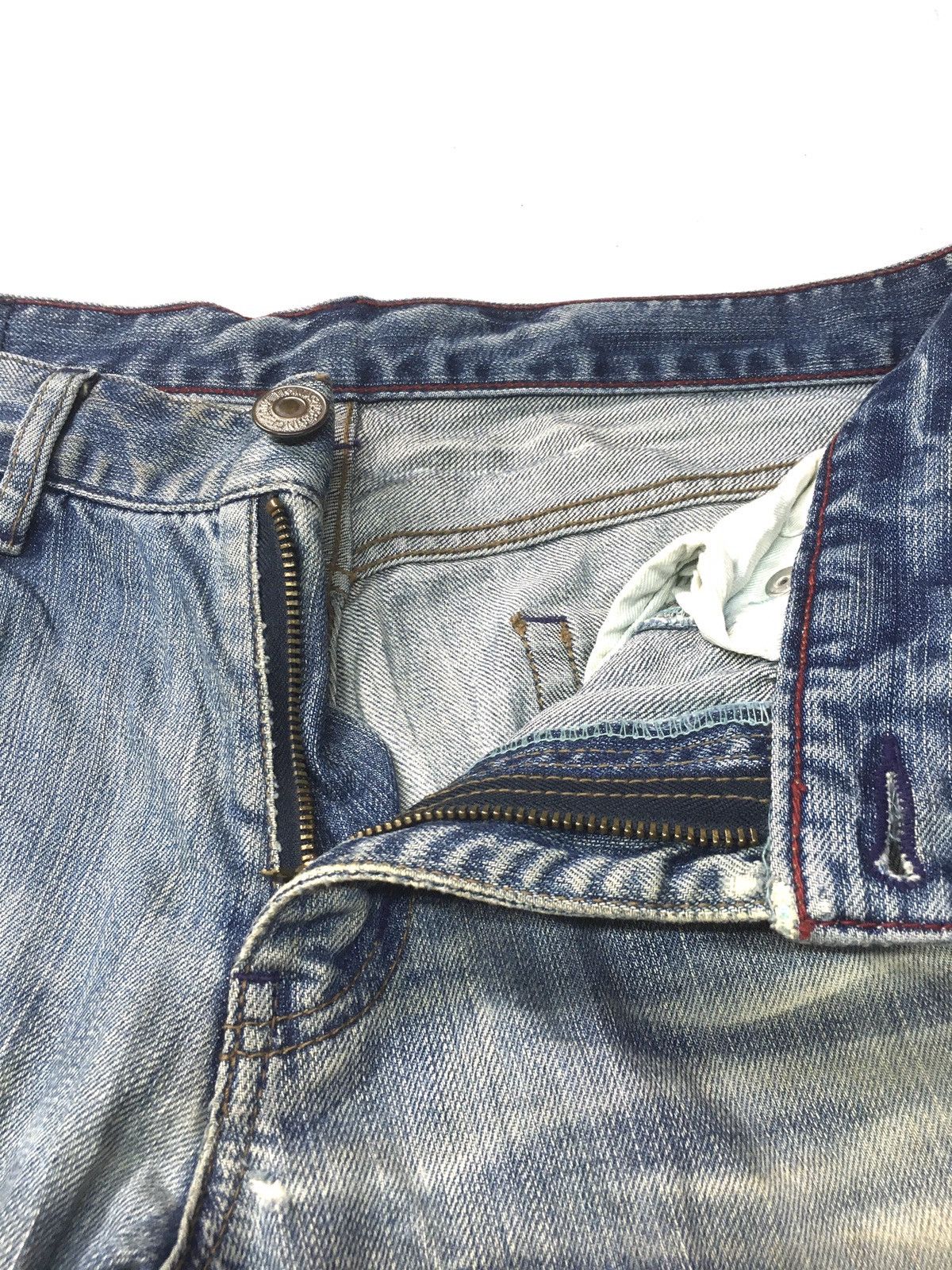 Japanese Brand × Vintage Vintage tk mixpice distressed denim japan Size US 33 - 11 Thumbnail