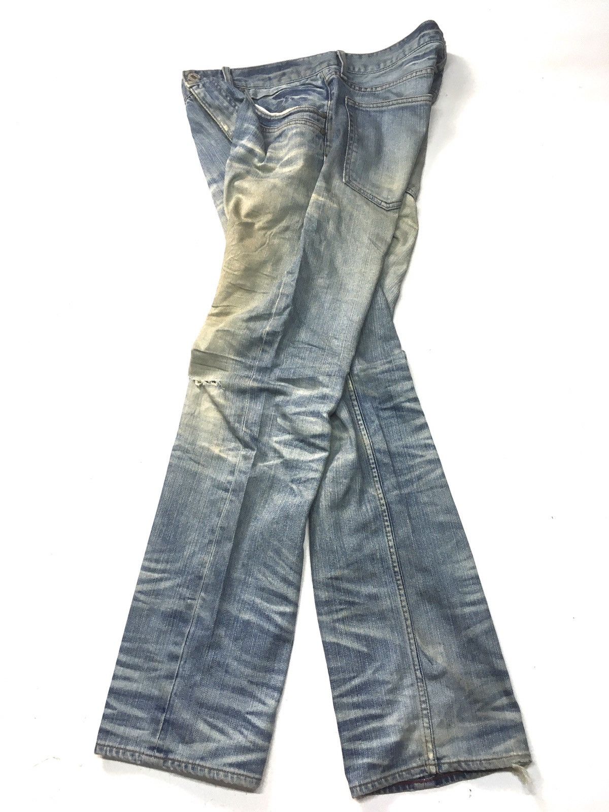 Japanese Brand × Vintage Vintage tk mixpice distressed denim japan Size US 33 - 6 Thumbnail