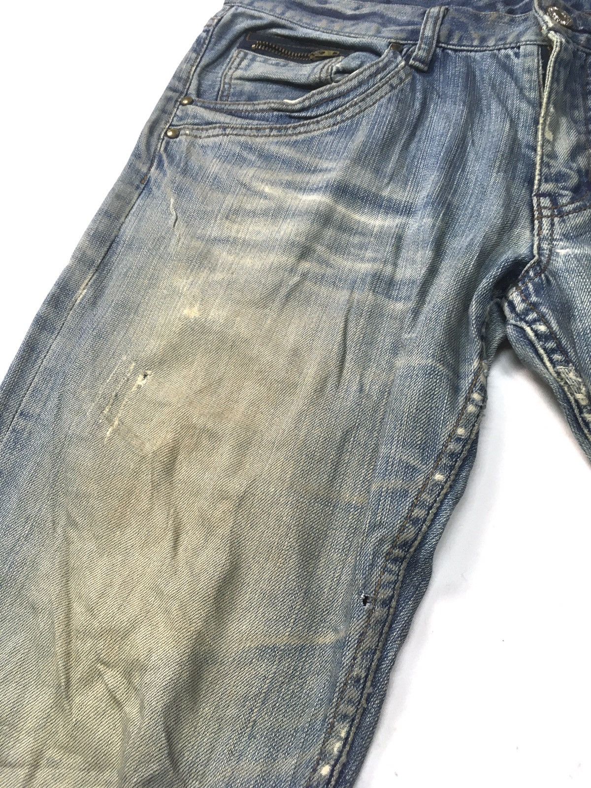 Japanese Brand × Vintage Vintage tk mixpice distressed denim japan Size US 33 - 10 Thumbnail