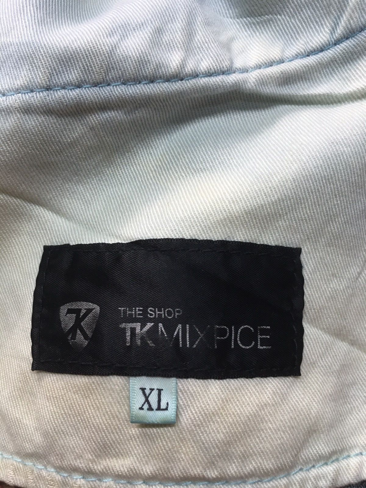 Japanese Brand × Vintage Vintage tk mixpice distressed denim japan Size US 33 - 14 Thumbnail