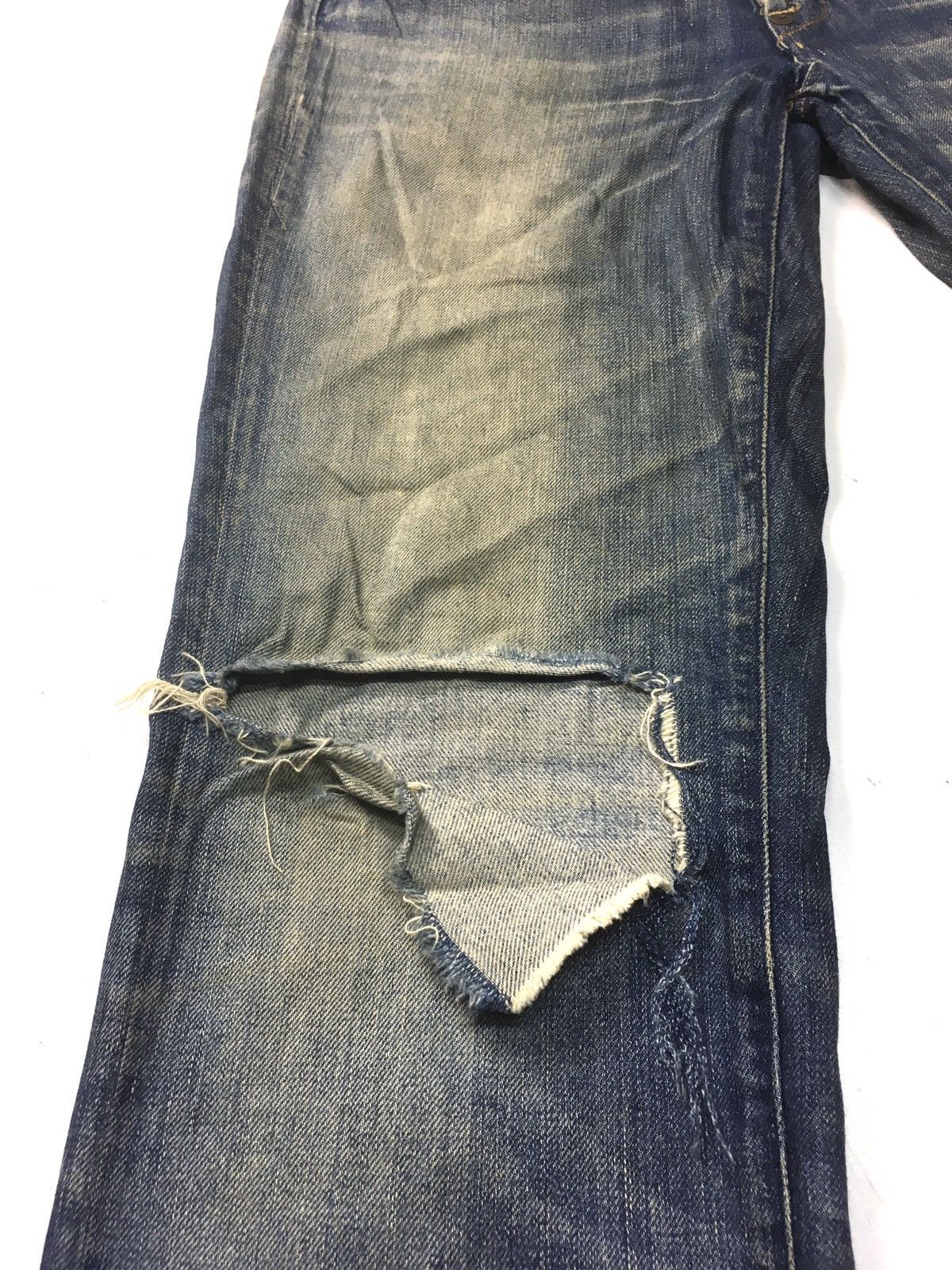 Earnest Sewn Vintage earnest sewn distressed denim usa Size US 31 - 9 Thumbnail