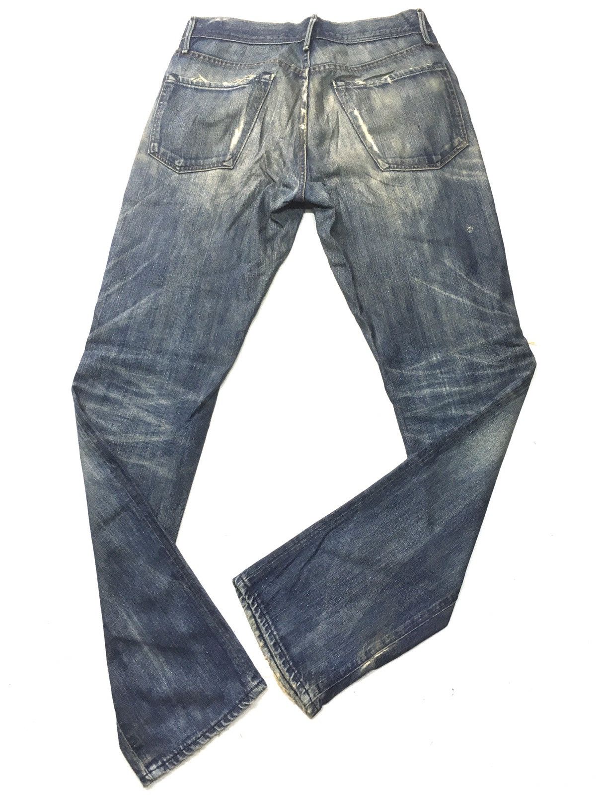 Earnest Sewn Vintage earnest sewn distressed denim usa Size US 31 - 7 Thumbnail