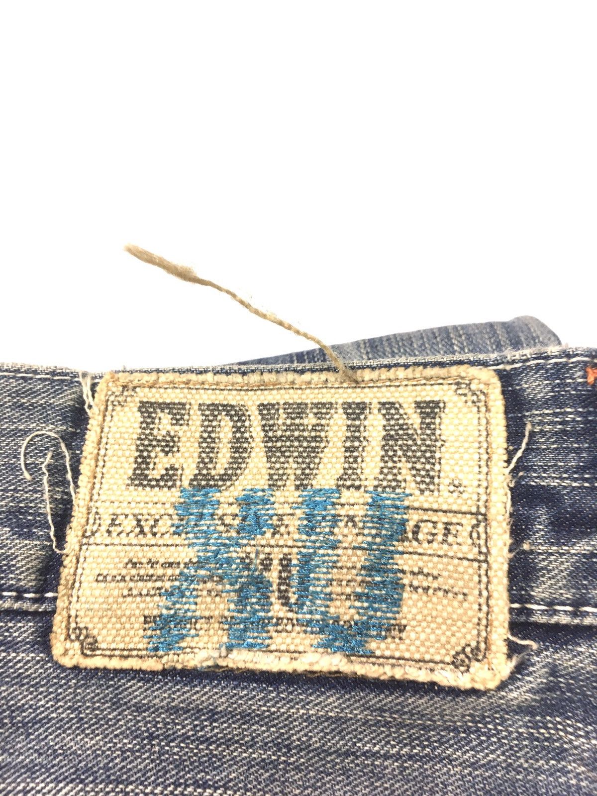 Edwin × Vintage Vintage Edwin xu distressed denim japan Size US 35 - 16 Thumbnail
