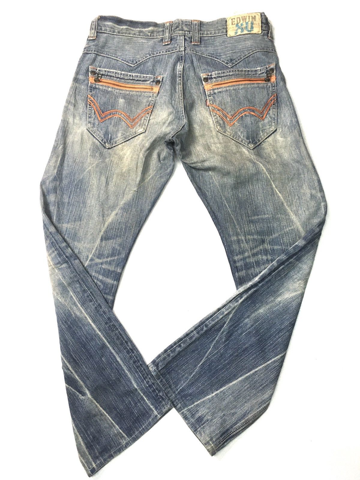 Edwin × Vintage Vintage Edwin xu distressed denim japan Size US 35 - 7 Thumbnail