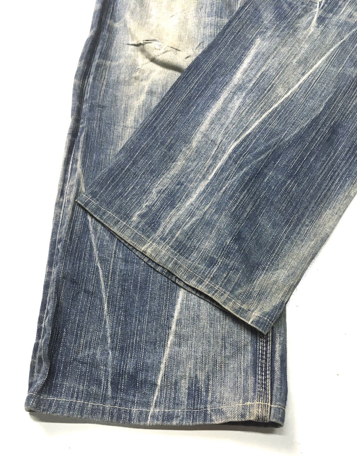 Edwin × Vintage Vintage Edwin xu distressed denim japan Size US 35 - 12 Thumbnail