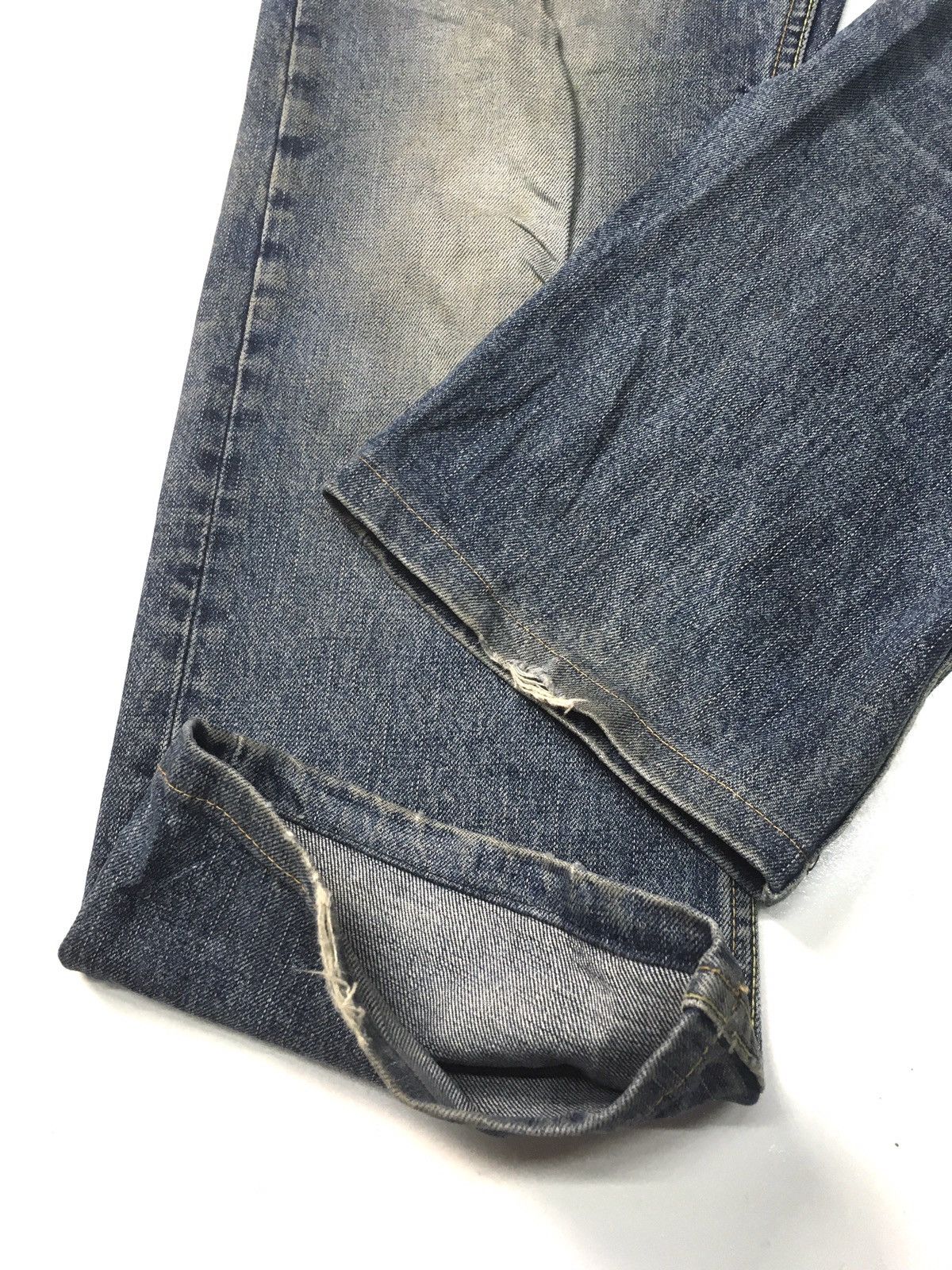 Vintage Vintage dowbl italy distressed denim Size US 30 / EU 46 - 12 Thumbnail