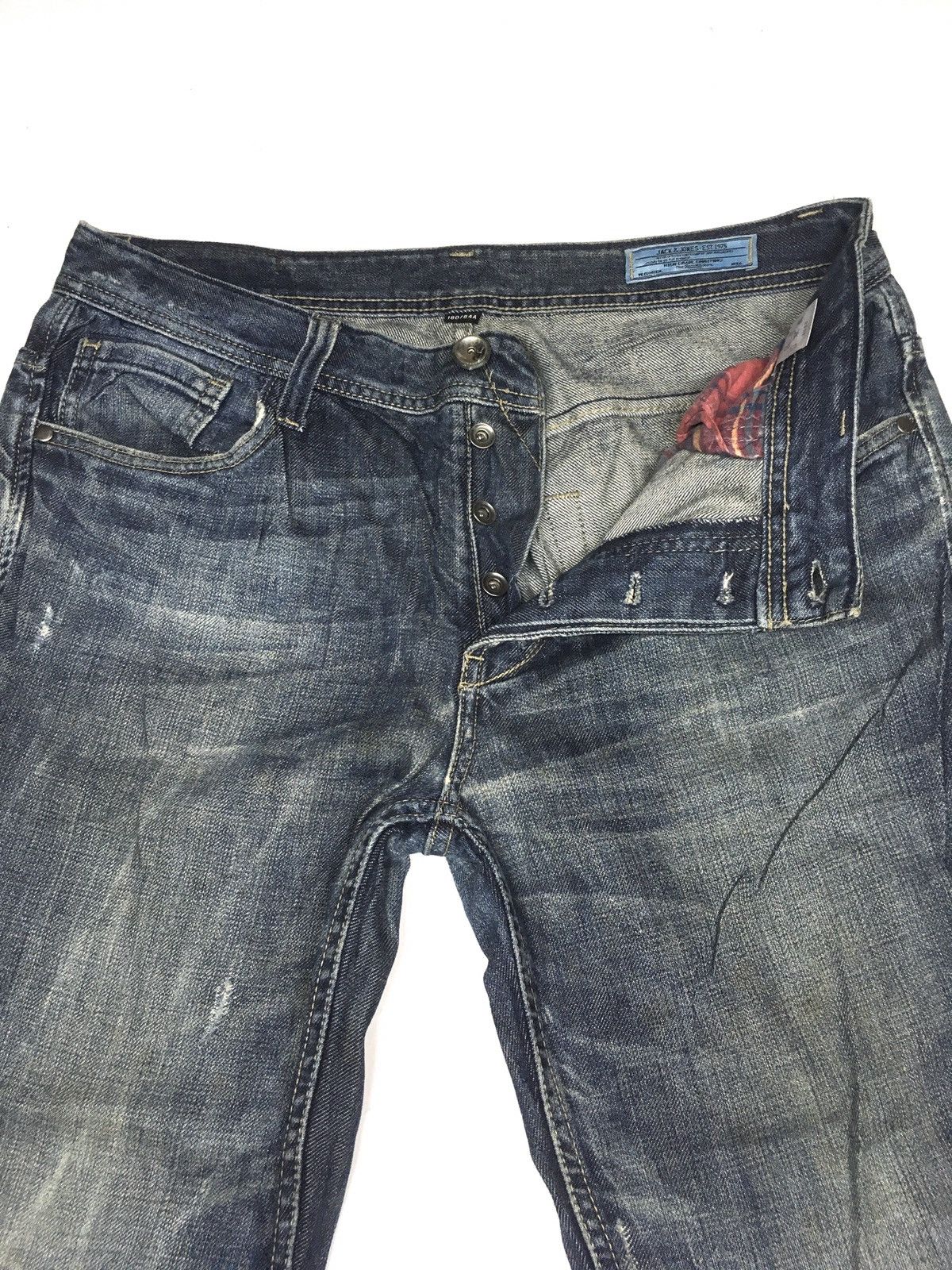 Jack & Jones × Vintage Vintage jack&jones distressed denim Size US 32 / EU 48 - 5 Thumbnail