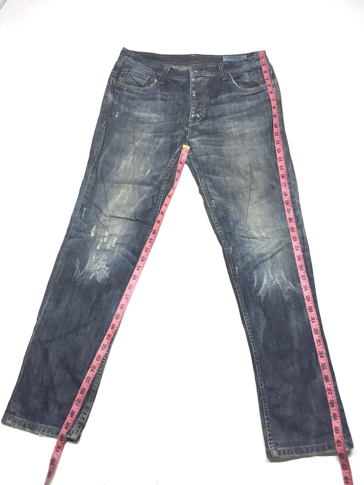 Jack & Jones × Vintage Vintage jack&jones distressed denim Size US 32 / EU 48 - 2 Thumbnail