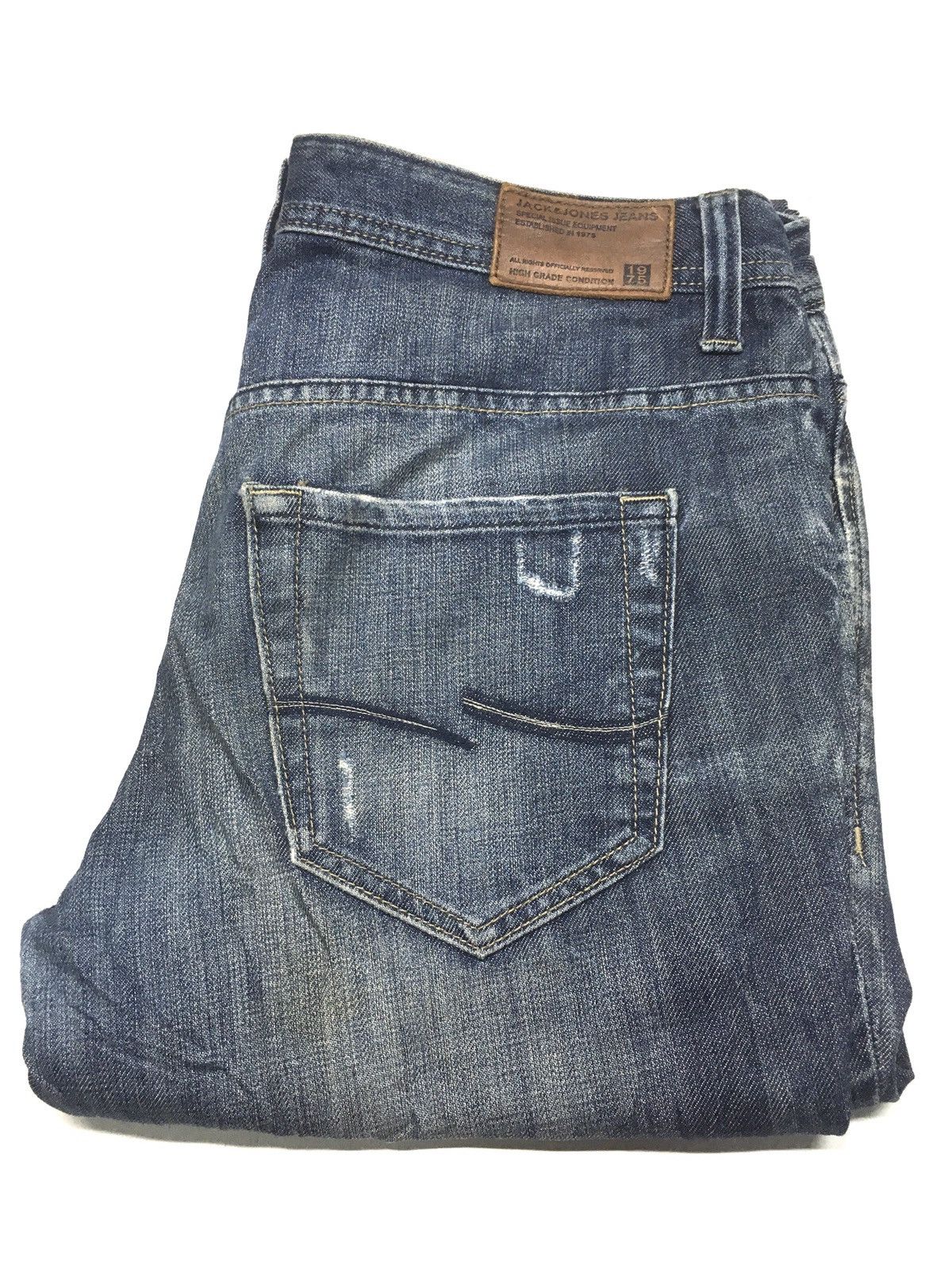 Jack & Jones × Vintage Vintage jack&jones distressed denim Size US 32 / EU 48 - 1 Thumbnail