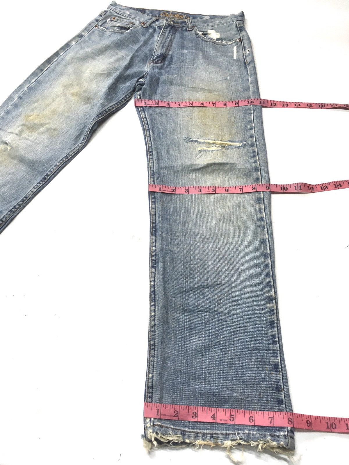 Quiksilver × Vintage Vintage quiksilver distressed denim regular fit Size US 29 - 4 Thumbnail