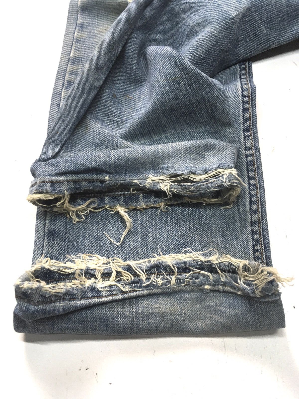 Quiksilver × Vintage Vintage quiksilver distressed denim regular fit Size US 29 - 11 Thumbnail