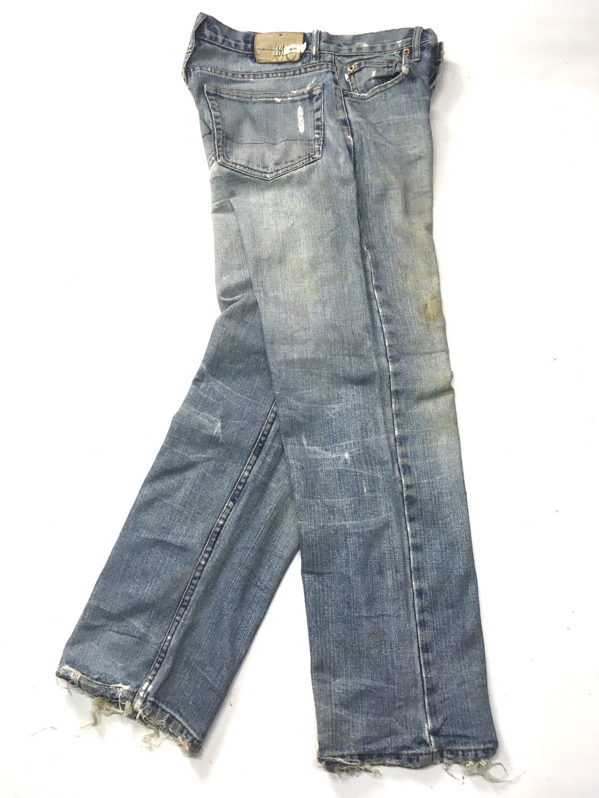 Quiksilver × Vintage Vintage quiksilver distressed denim regular fit Size US 29 - 6 Thumbnail