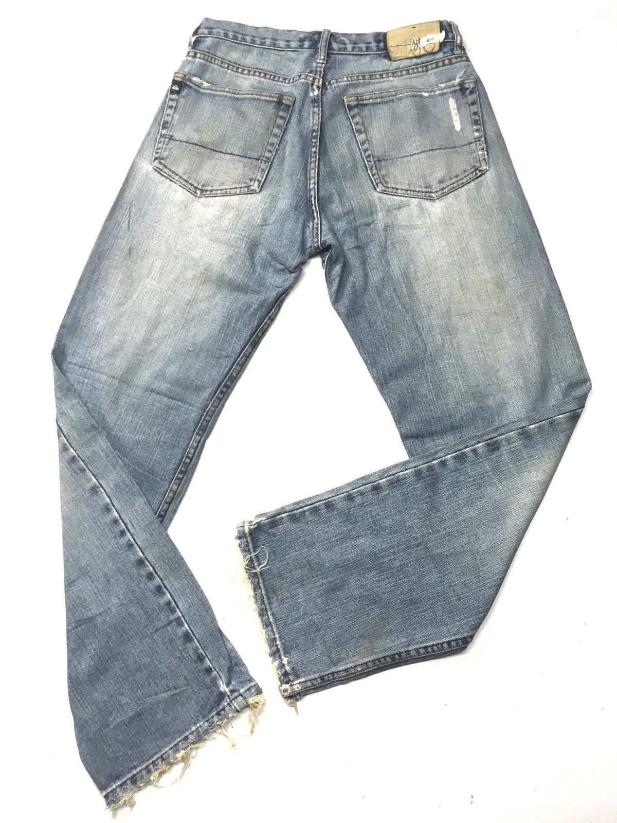 Quiksilver × Vintage Vintage quiksilver distressed denim regular fit Size US 29 - 5 Thumbnail