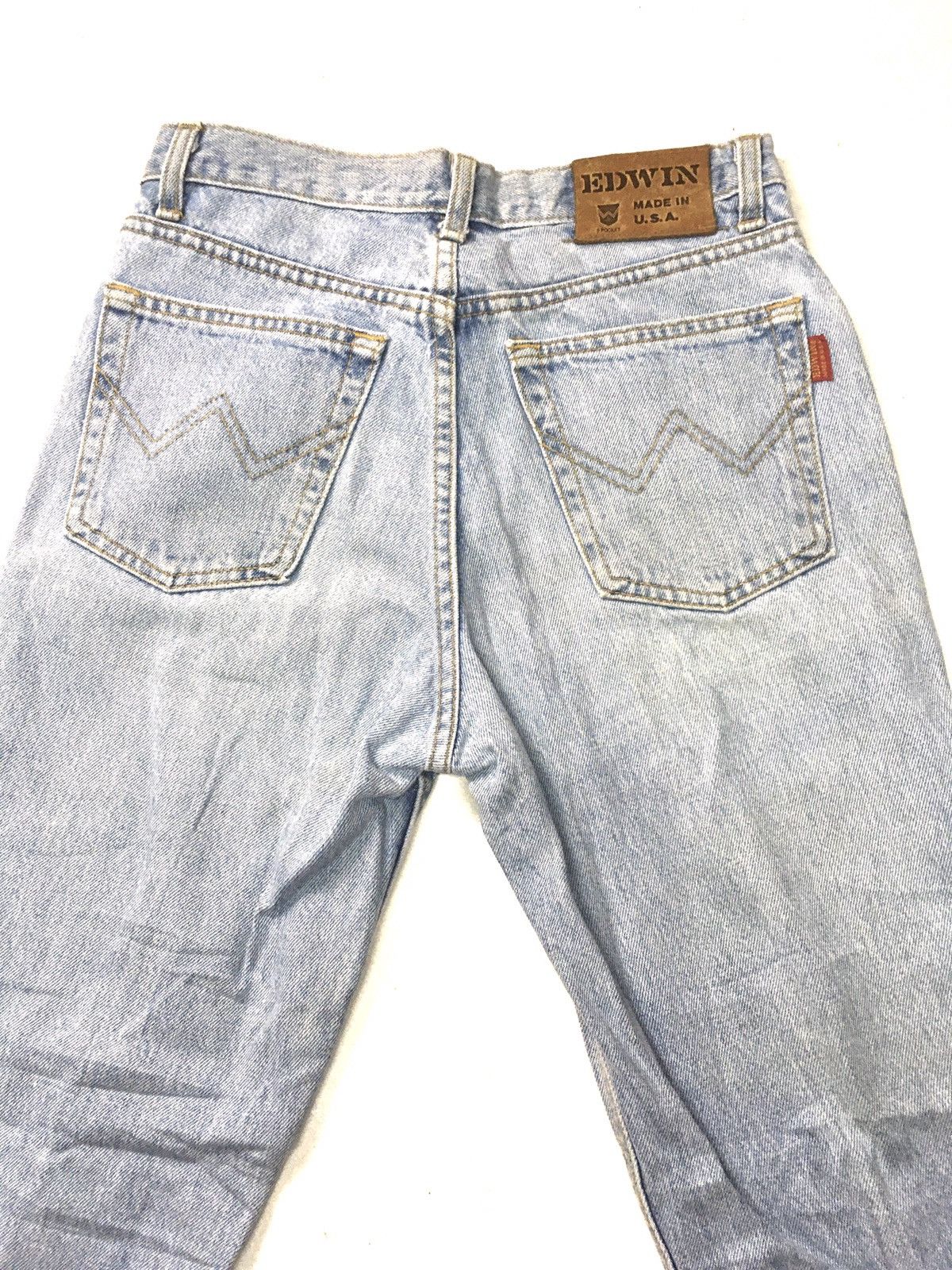 Edwin × Vintage Vintage Edwin distressed denim usa Size US 29 - 8 Thumbnail