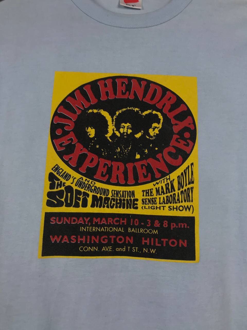 Band Tees × Jimi Hendrix × Vintage Jimi Hendrix Experience vintage rock band tee Size US M / EU 48-50 / 2 - 3 Thumbnail