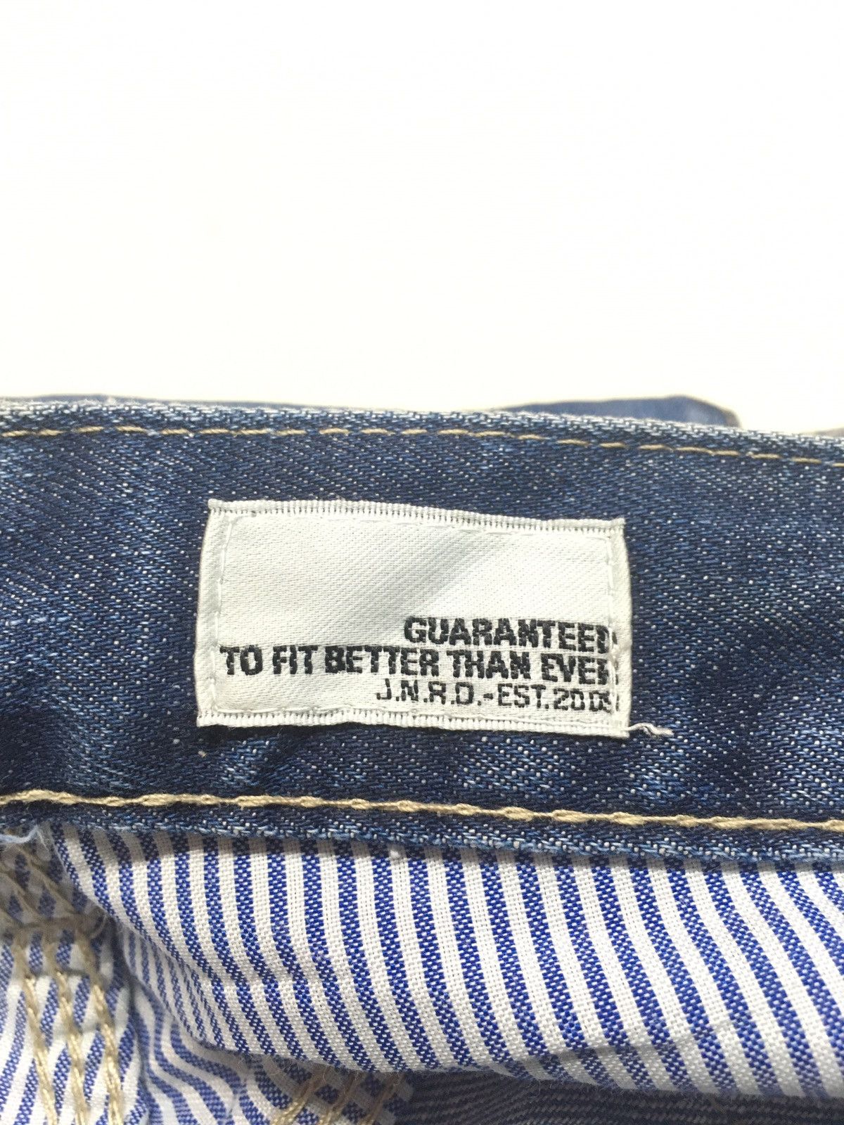 Japanese Brand × Vintage J.N.R.D worker military baker denim pants japan Size US 34 / EU 50 - 8 Thumbnail