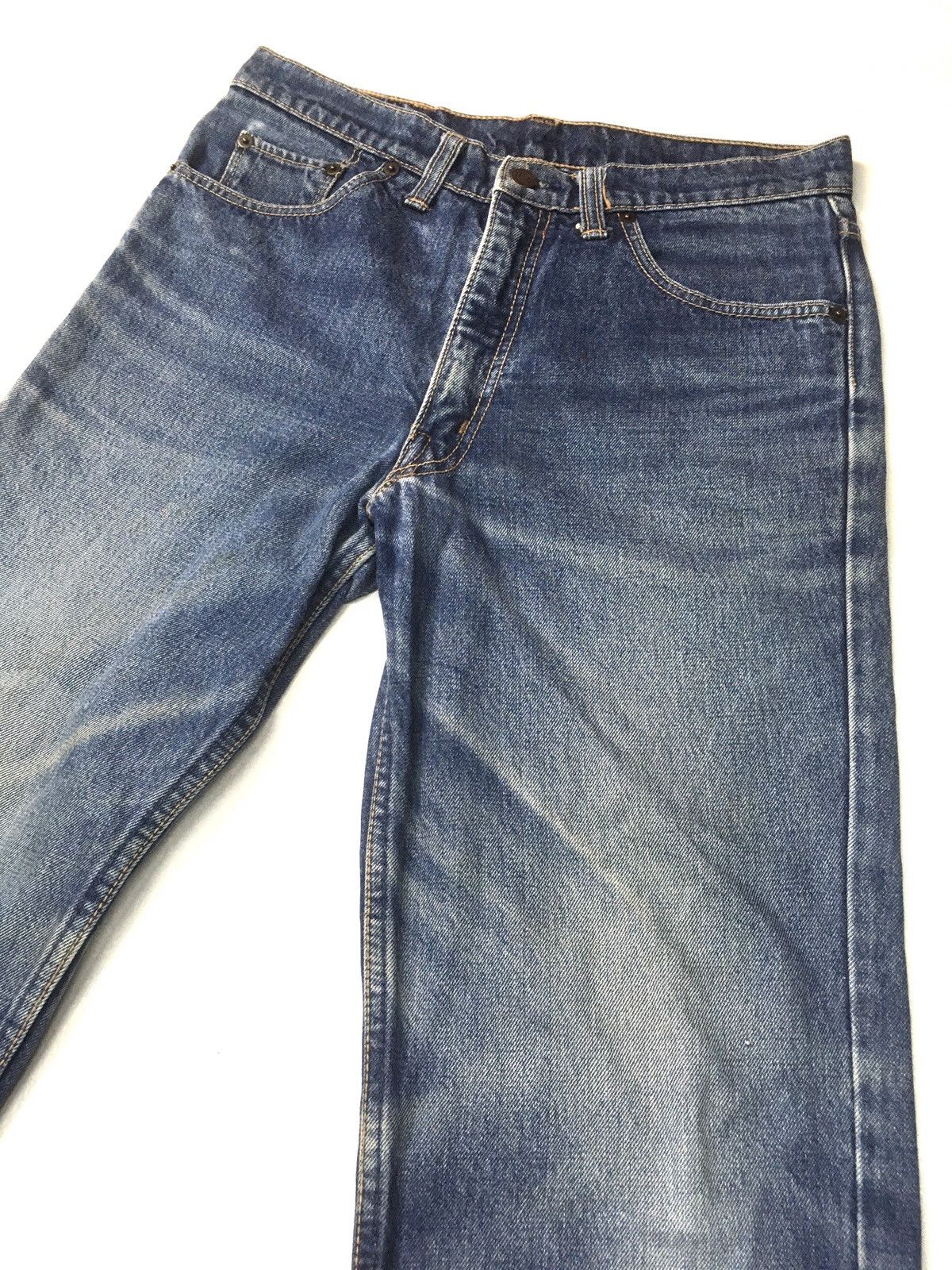 Big John × Vintage The world big John distressed denim japan Size US 30 / EU 46 - 11 Thumbnail