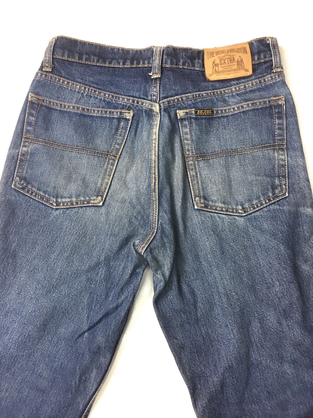 Big John × Vintage The world big John distressed denim japan Size US 30 / EU 46 - 8 Thumbnail